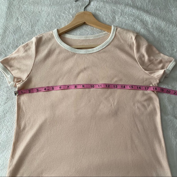 AEO Blue & Pink Ringer Tee Bundle - Picture 3 of 13